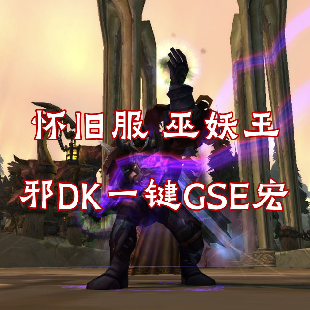 怀旧服 巫妖王 邪DK 一键GSE宏